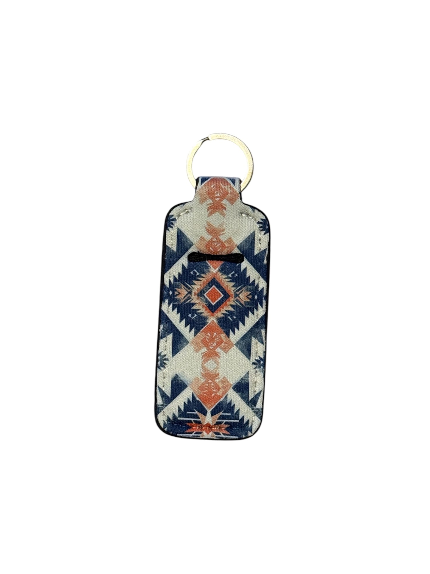 Distressed Aztec Chapstick Holder