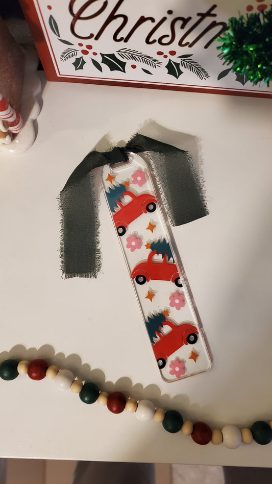 Christmas Truck Bookmark