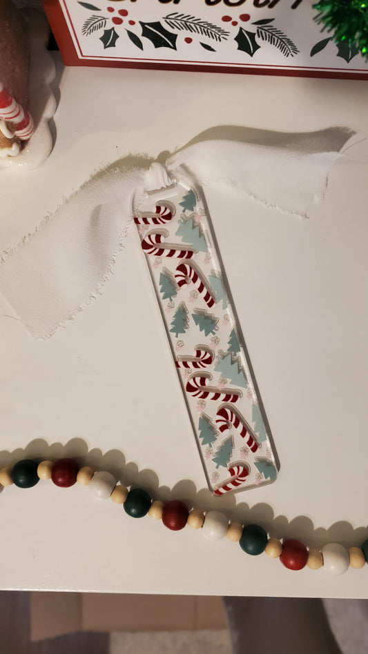 Candy Cane Bookmark