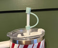 Sage Green Straw Topper 10mm